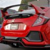 Perrin 10th Gen Civic SI/Type-R/Hatchback Tow Hook Kit (Rear) - Red - Image 7