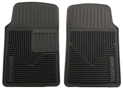 Husky Liners 94-01 Acura Integra/96-08 Subaru Impreza Heavy Duty Black Front Floor Mats - Image 2