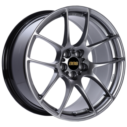 BBS RF 18x9 5x114.3 ET48 Diamond Black Wheel -82mm PFS/Clip Required