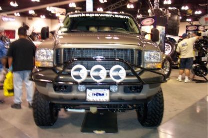 N-Fab Pre-Runner Light Bar 99-07 Ford F250/F350 Super Duty/Excursion - Gloss Black - Image 2