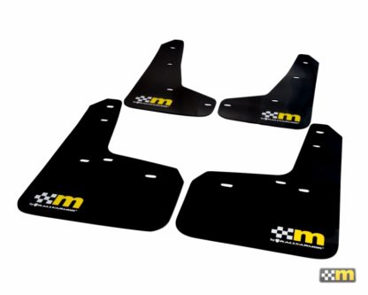 mountune / Rally Armor 13-18 Ford Focus ST Mud Flap Set - Yellow - Image 2