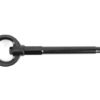 Perrin 08-14 Subaru WRX/STI Tow Hook Kit (Front) - Flat Black - Image 2