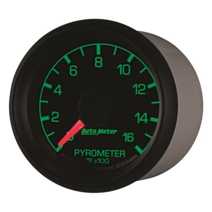 Autometer Factory Match Ford 52.4mm Full Sweep Electronic 0-1600 Deg F EGT/Pyrometer Gauge - Image 3