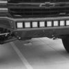 N-Fab M-RDS Front Bumper 16-17 Chevy Silverado - Gloss Black w/Silver Skid Plate