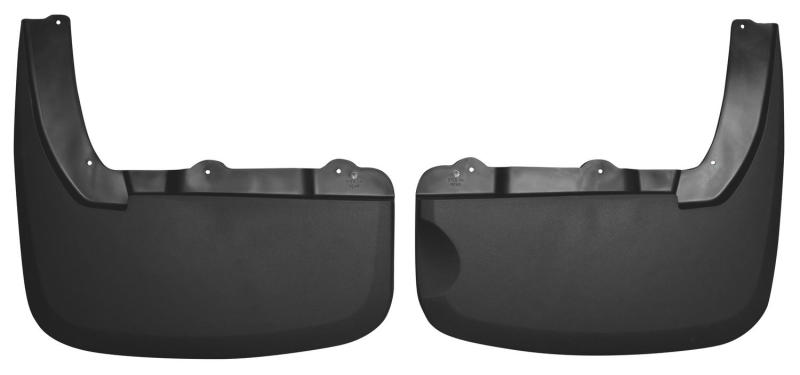 Husky Liners 10-12 Dodge Ram 3500 Dually Custom-Molded Rear Mud Guards (w/Flares) - Image 2