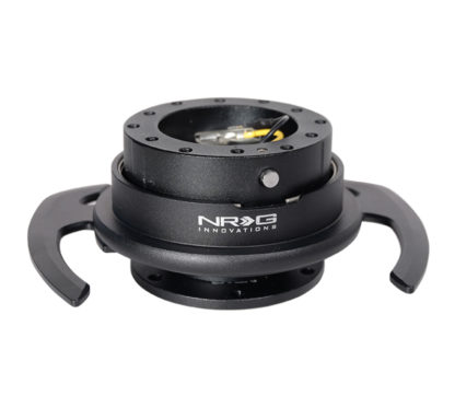 NRG Quick Release Kit Gen 4.0 - Black Body / Black Ring w/ Handles - Image 2