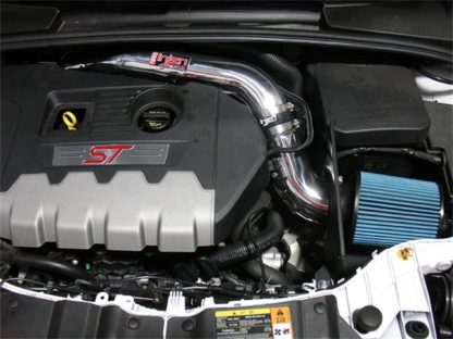 Injen 15-18 Ford Focus ST 2.0L (t) 4cyl Polished Short Ram Intake w/MR Tech & Heat Shield - Image 3