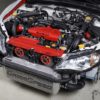 GrimmSpeed 2008-2014 Subaru WRX Front Mount Intercooler Kit Raw Core / Black Pipe - Image 5