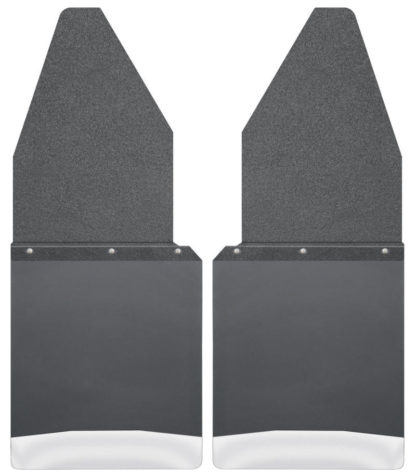 Husky Liners Ford 88-16 F-150/88-99 F-250 12in W Black Top SS Weight Kick Back Front Mud Flaps