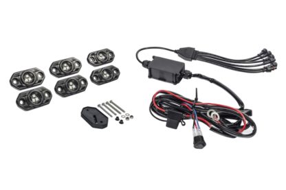 KC HiLiTES C-Series RGB LED Rock Light Kit (Incl. Wiring) - Set of 6 - Image 6