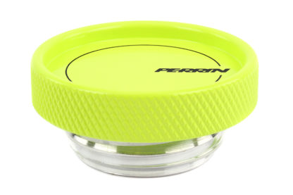 Perrin Subaru BRZ / Scion FR-S Neon Yellow Oil Cap - Image 2