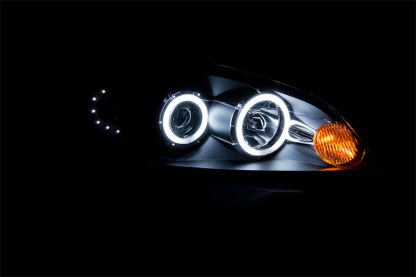 ANZO 2006-2007 Chevrolet Monte Carlo Projector Headlights w/ Halo Black - Image 2