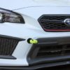 Perrin Tow Hook Kit - Front 2018+ Subaru WRX/STI - Neon Yellow - Image 8