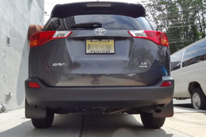 Rally Armor 2016-2017 Toyota Rav4 UR Black Mud Flap w/ Grey Logo - Image 2