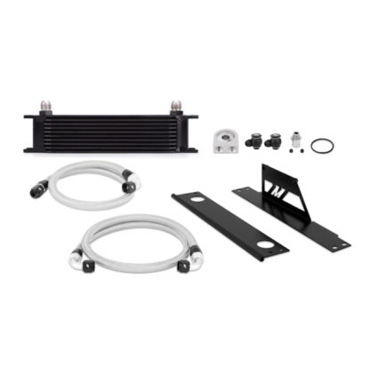 Mishimoto 01-05 Subaru WRX/STi Oil Cooler Kit - Black - Image 2