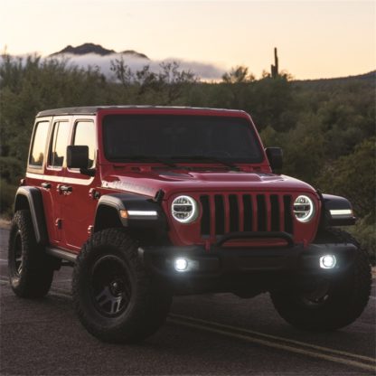 Rigid Industries 360-Series 4in LED SAE J583 Fog Light - 2018+ Jeep JL Rubicon - White (Pair) - Image 5