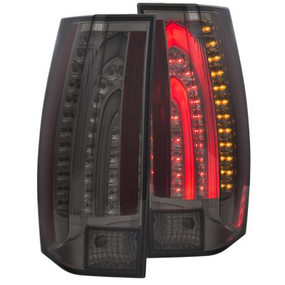 ANZO 2007-2014 Chevrolet Suburban LED Taillights Smoke G5 - Escalade Look