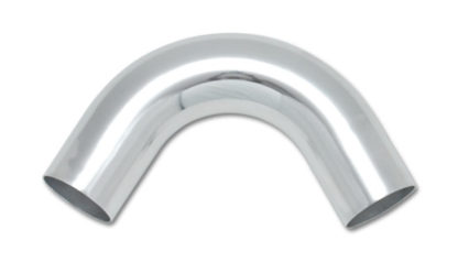 Vibrant 3.5in O.D. Universal Aluminum Tubing (120 degree Bend) - Polished - Image 2