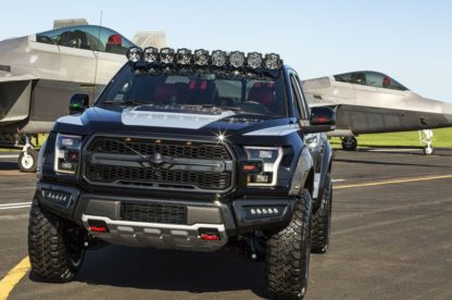 KC HiLiTES 17-18 Ford Raptor 57in. Pro6 Gravity LED 9-Light 180w Combo Beam Overhead Light Bar Sys - Image 4