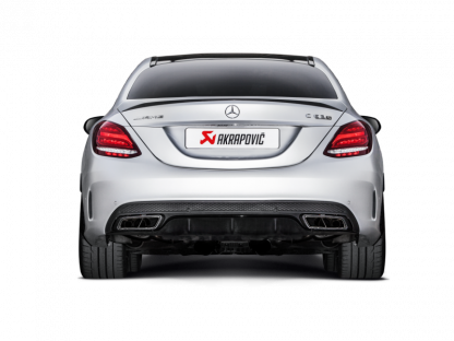 Akrapovic 15-17 AMG C63 Estate Evolution Line Cat Back (Titanium) w/ Carbon Tips (Req. Link Pipe) - Image 9