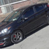 Rally Armor 13+ Ford Fiesta ST Black Mud Flap w/ White Logo - Image 2