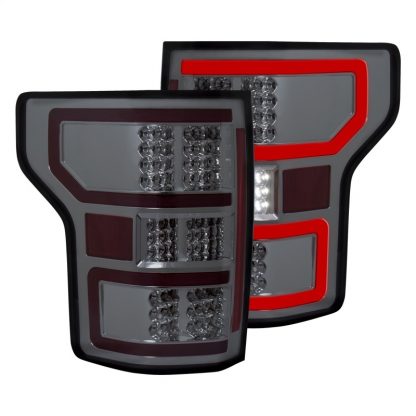 ANZO 18-19 Ford F-150 LED Taillights Smoke - Image 3