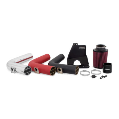 Mishimoto 08+ Subaru WRX/STi Performance Cold Air Intake Kit - Wrinkle Red - Image 2