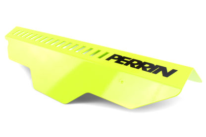 Perrin Subaru Neon Yellow Pulley Cover - Image 2