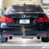 AWE Tuning BMW F3X 335i/435i Touring Edition Axle-Back Exhaust - Chrome Silver Tips (102mm) - Image 3
