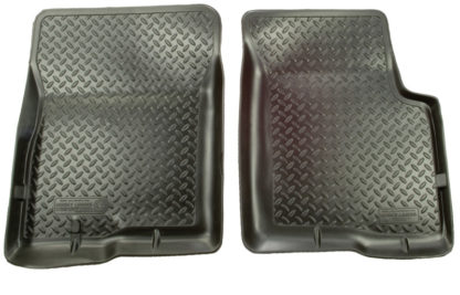 Husky Liners 04-12 Chevy Colorado/GMC Canyon Regular/Extended Cab Classic Style Black Floor Liners - Image 2