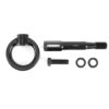 Perrin 15-17 Subaru WRX/STI Tow Hook Kit (Front) - Flat Black - Image 3