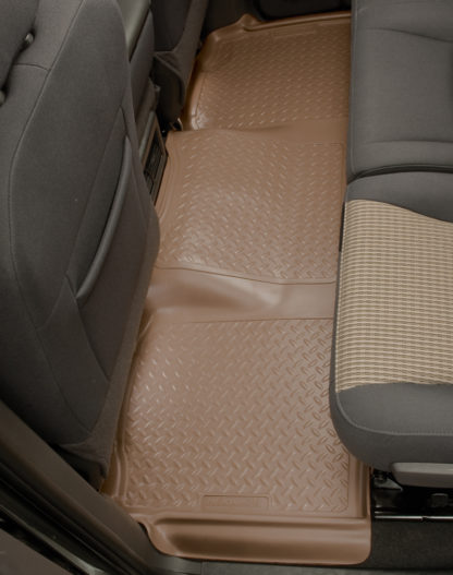 Husky Liners 04 1/2-08 F-150 Super Cab Classic Style 2nd Row Black Floor Liners - Image 5