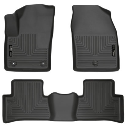 Husky Liners 2018 Toyota CH-R Weatherbeater Black Front & 2nd Seat Floor Liners - Image 2