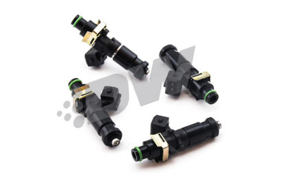 DeatschWerks 95-99 Mitsubishi Eclipse 4G63T / 03-06 Evo 8/9 Bosch EV14 1200cc Injectors (Set of 4)