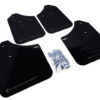 Rally Armor 02-07 Subaru WRX/STI/RS/2.5i (wagons req mod) UR Black Mud Flap w/ Grey Logo