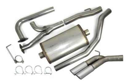 JBA 04-20 Nissan Titan 5.6L 409SS Pass Side Dual Exit Cat-Back Exhaust - Image 2