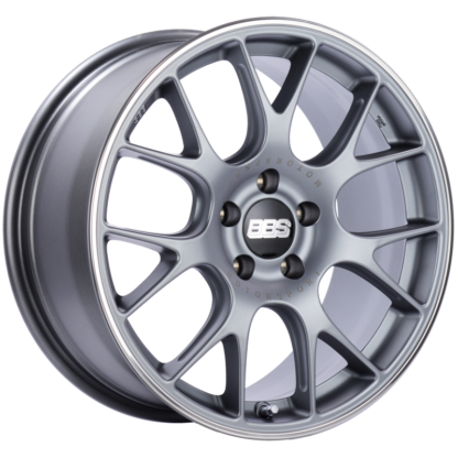 BBS CH-R 18x8.5 5x112 ET47 Brilliant Silver Polished Rim Protector Wheel -82mm PFS/Clip Required - Image 2