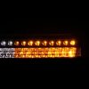 ANZO 1999-2002 Chevrolet Silverado 1500 LED Parking Lights Chrome w/ Amber Reflector - Image 2