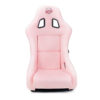 NRG FRP Bucket Seat Prisma Edition w/ Pearlized Back and Pink Alcantara (Medium)