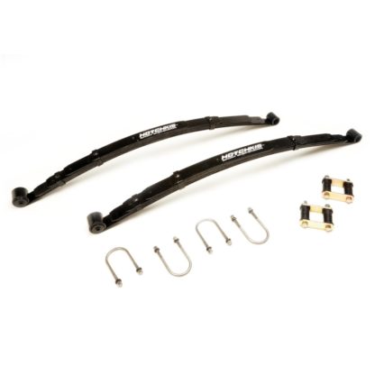 Hotchkis 67-70 Ford Mustang Coupe and Convertible 1 1/2in Drop Leaf Springs w/ Shackles and Hardware - Image 2