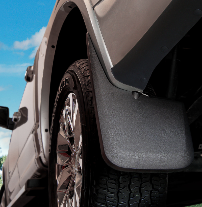 Husky Liners 10-12 Dodge Ram 3500 Dually Custom-Molded Rear Mud Guards (w/Flares) - Image 5