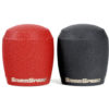 GrimmSpeed Stubby Shift Knob Stainless Steel Red - M12x1.25 - Image 5
