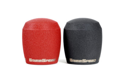 GrimmSpeed Stubby Shift Knob Stainless Steel Red - M12x1.25 - Image 5