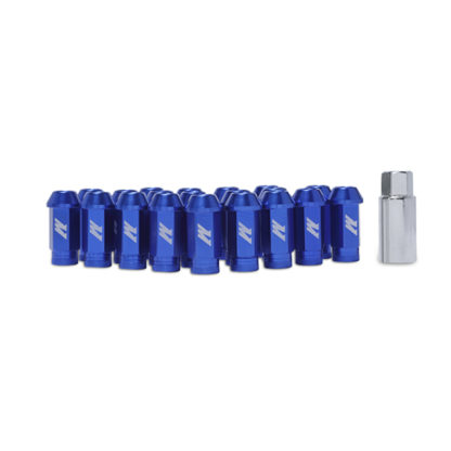 Mishimoto Aluminum Locking Lug Nuts M12 x 1.25 - Blue - Image 2