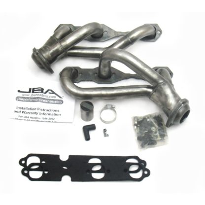 JBA 88-95& 02-03 GM S-Truck 4.3L V6 2WD 1-1/2in Primary Raw 409SS Cat4Ward Header - Image 2