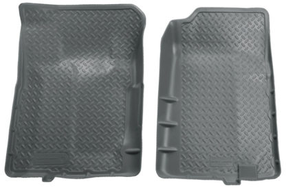 Husky Liners 92-94 Chevy Blazer/GMC Yukon Full Size (2DR) Classic Style Gray Floor Liners - Image 2