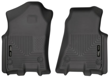 Husky Liners 2019 Ram 1500 Crew Cab WeatherBeater Black Front Row Floor Liners - Image 2