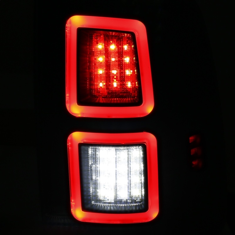 ANZO LED Black 13-17 Dodge Ram 1500/2500/3500 LED Taillights Black - Image 4