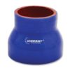 Vibrant 4 Ply Reinforced Silicone Transition Connector - 2.25in I.D. x 2.75in I.D. x 3in long (BLUE)