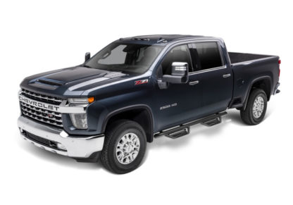 N-Fab Podium LG 2019 Chevy/GMC 1500 Crew Cab - Cab Length - Tex. Black - 3in - Image 4